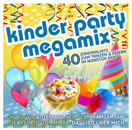 Kinder Party Megamix - Die CD für den Geburtstag, Fasching und die Kinderparty Soundtrack, Neuware