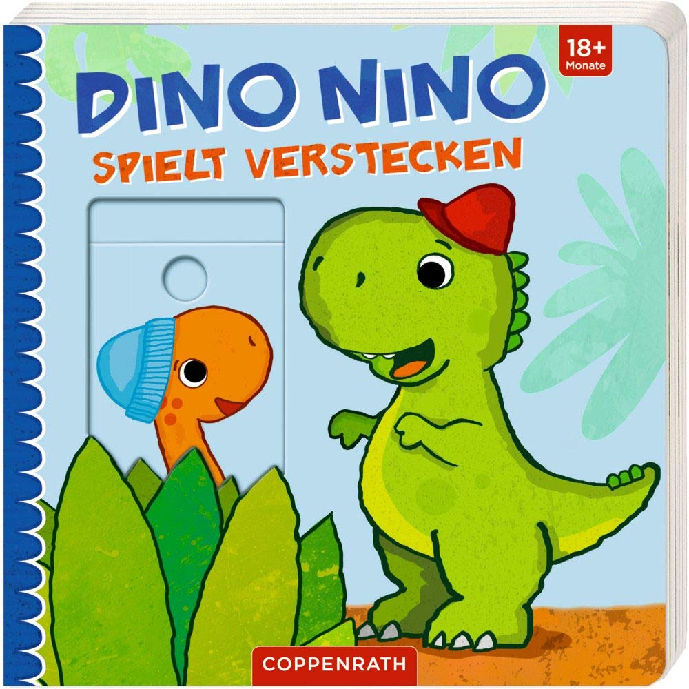 Dino Nino spielt Verstecken, Pappbilderbuch, Neuware