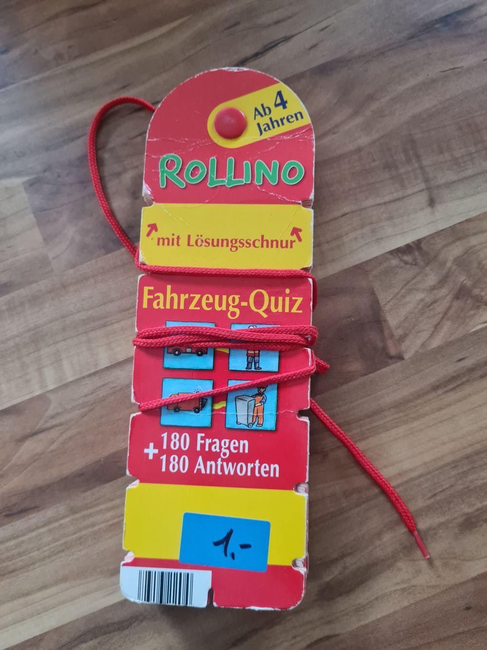 Rollino Fahrzeug-Quiz, Secondhand