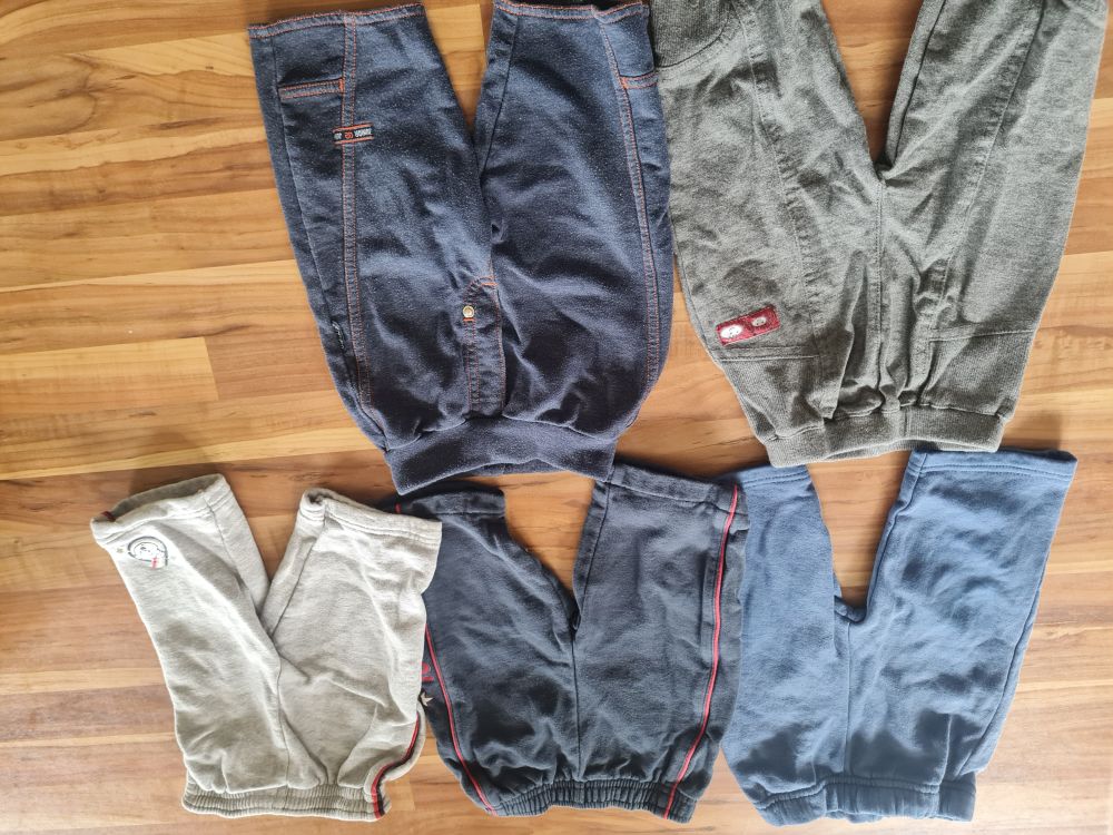 5 Jogginghosen, Gr. 68, Secondhand