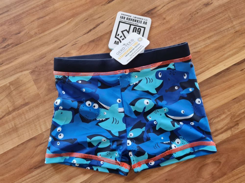 Topomini Badehose "Meerestiere", Gr. 98, Neuware mit Etikett