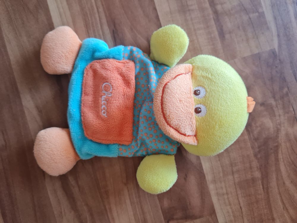 Chicco Greifling mit Knistereffekt "Ente", Secondhand