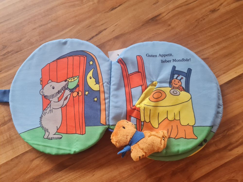 Stoffbuch "Der Mondbär", Secondhand