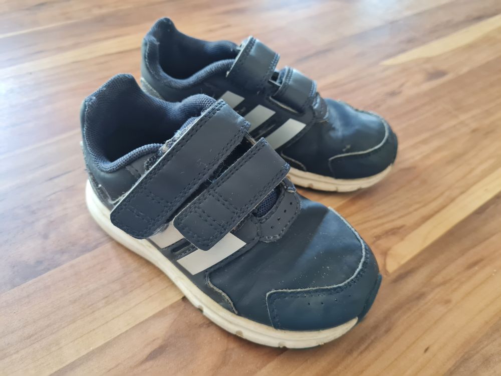 Adidas Schuhe, marineblau, Gr. 25, Secondhand