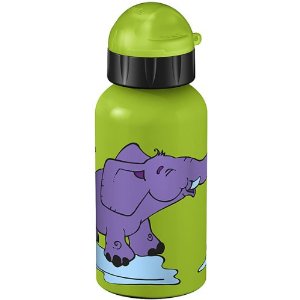 Alu-Trinkflasche Elefant, 0,4l, Neuware