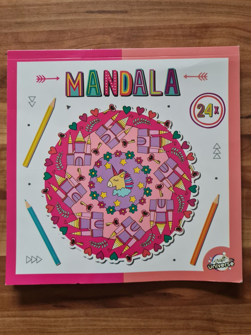 24 Mandalas zum Anmalen, Neuware