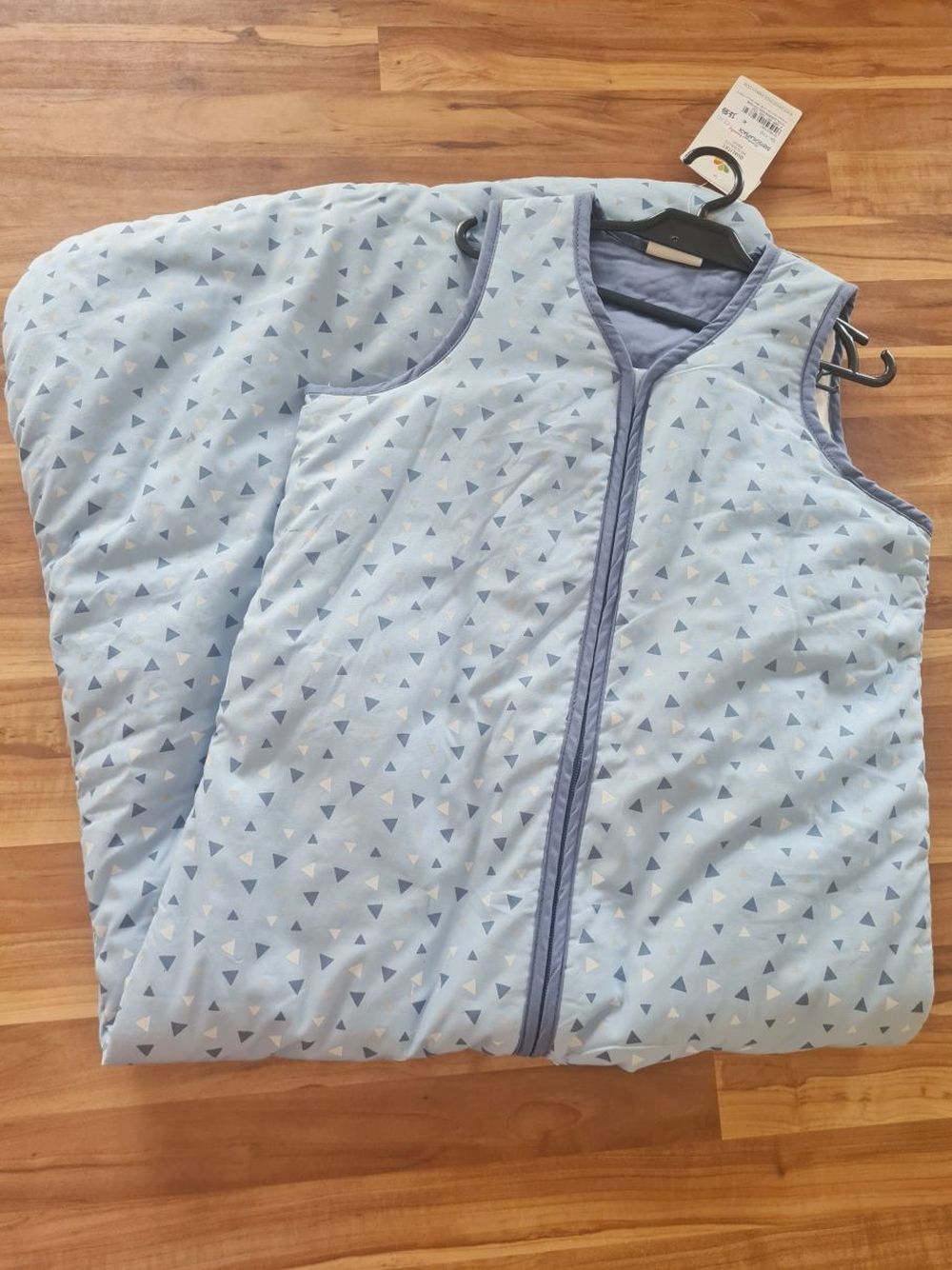 Topomini Schlafsack "Dreiecke", 110cm, Neuware mit Etikett