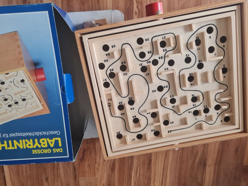 Das Grosse Labyrinth Geschicklichkeitsspiel für jung und alt, Neuware