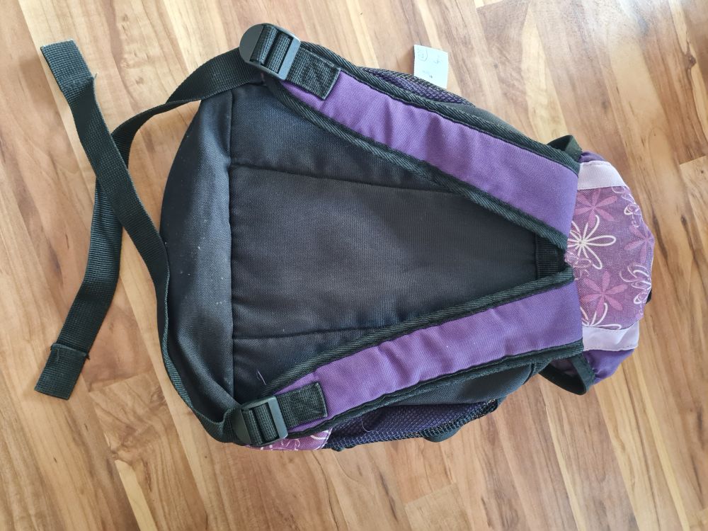 Rucksack, lila, Secondhand