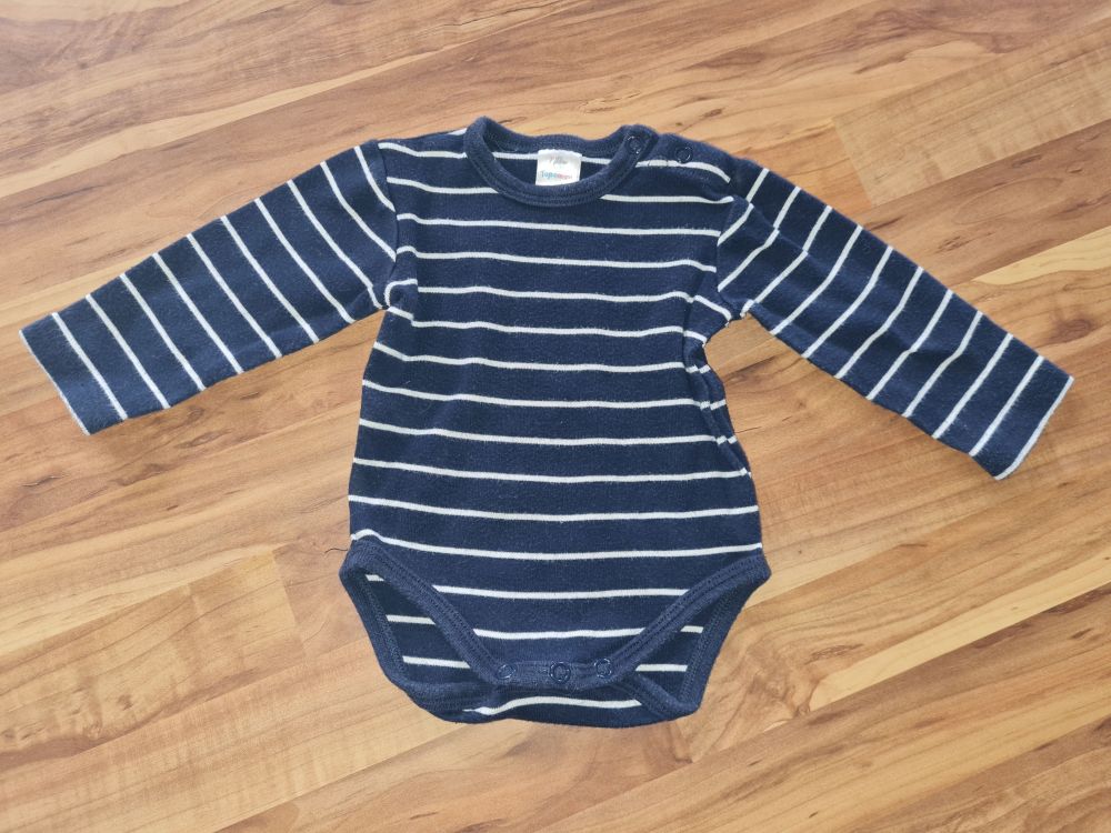 2 Langarm-Bodies, Gr. 56, Secondhand