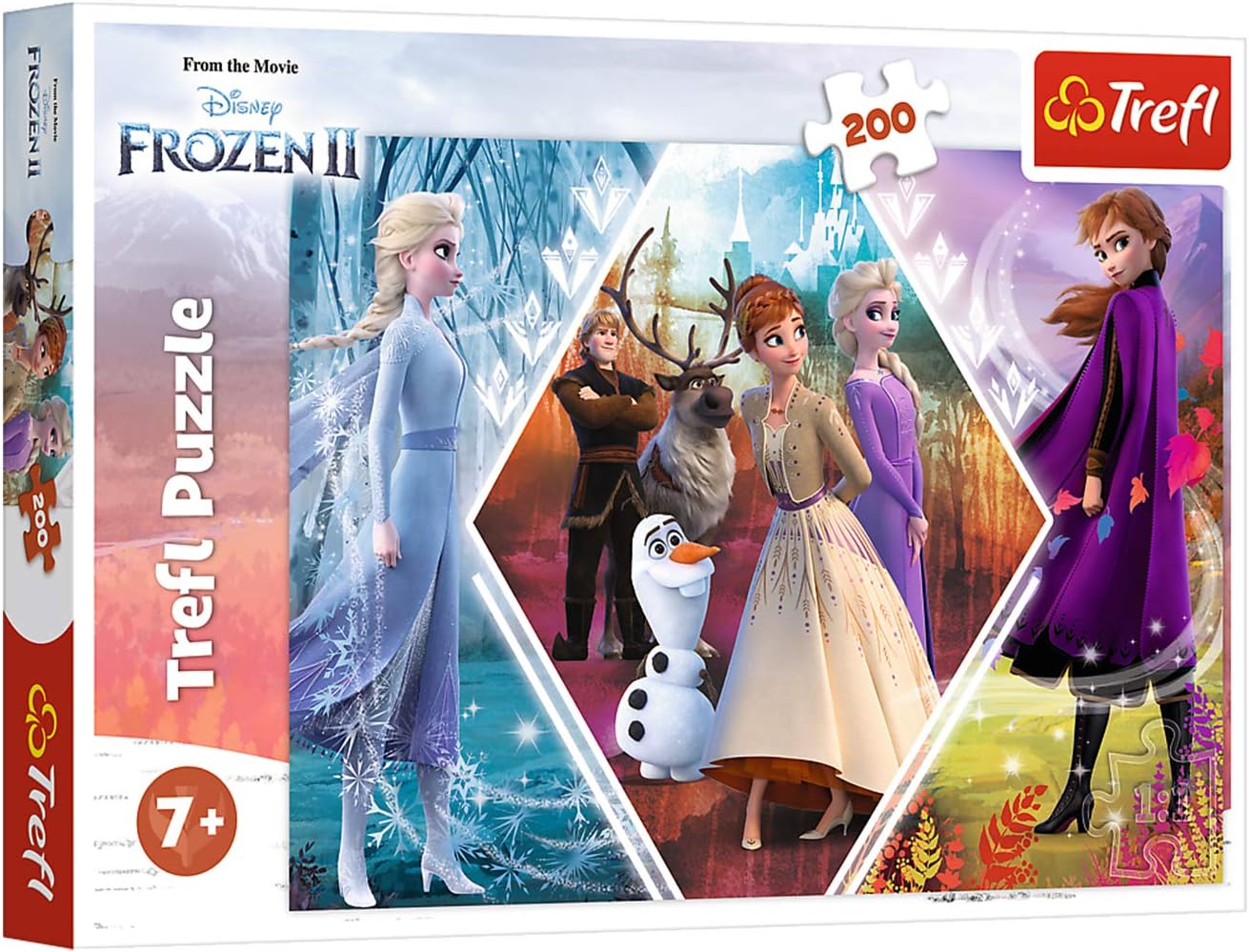Trefl 13249 "Schwestern in Die Eiskönigin, Disney Frozen 2", 200 Teile, Neuware