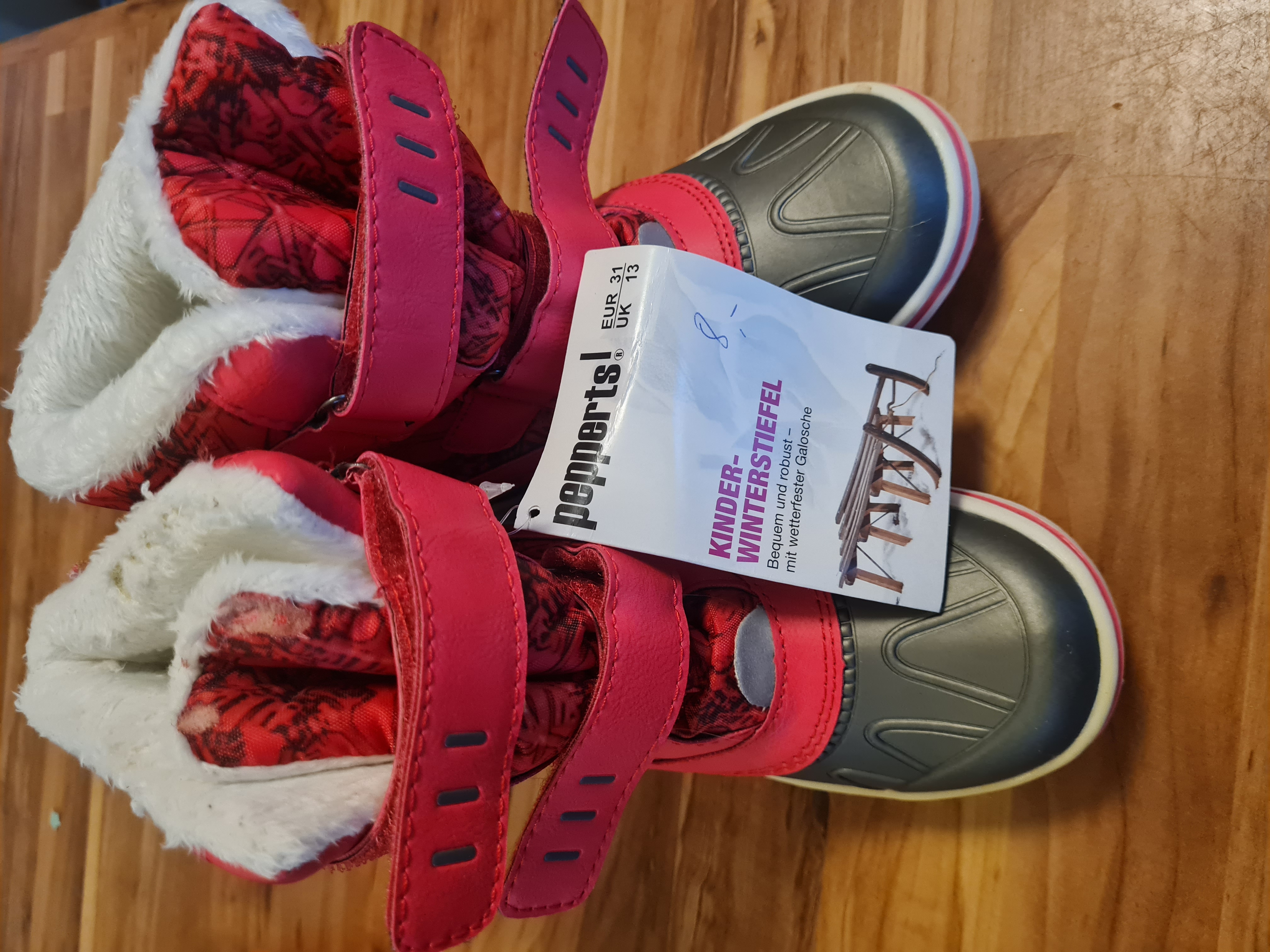 Kinder-Winterstiefel, Gr. 31, Neuware