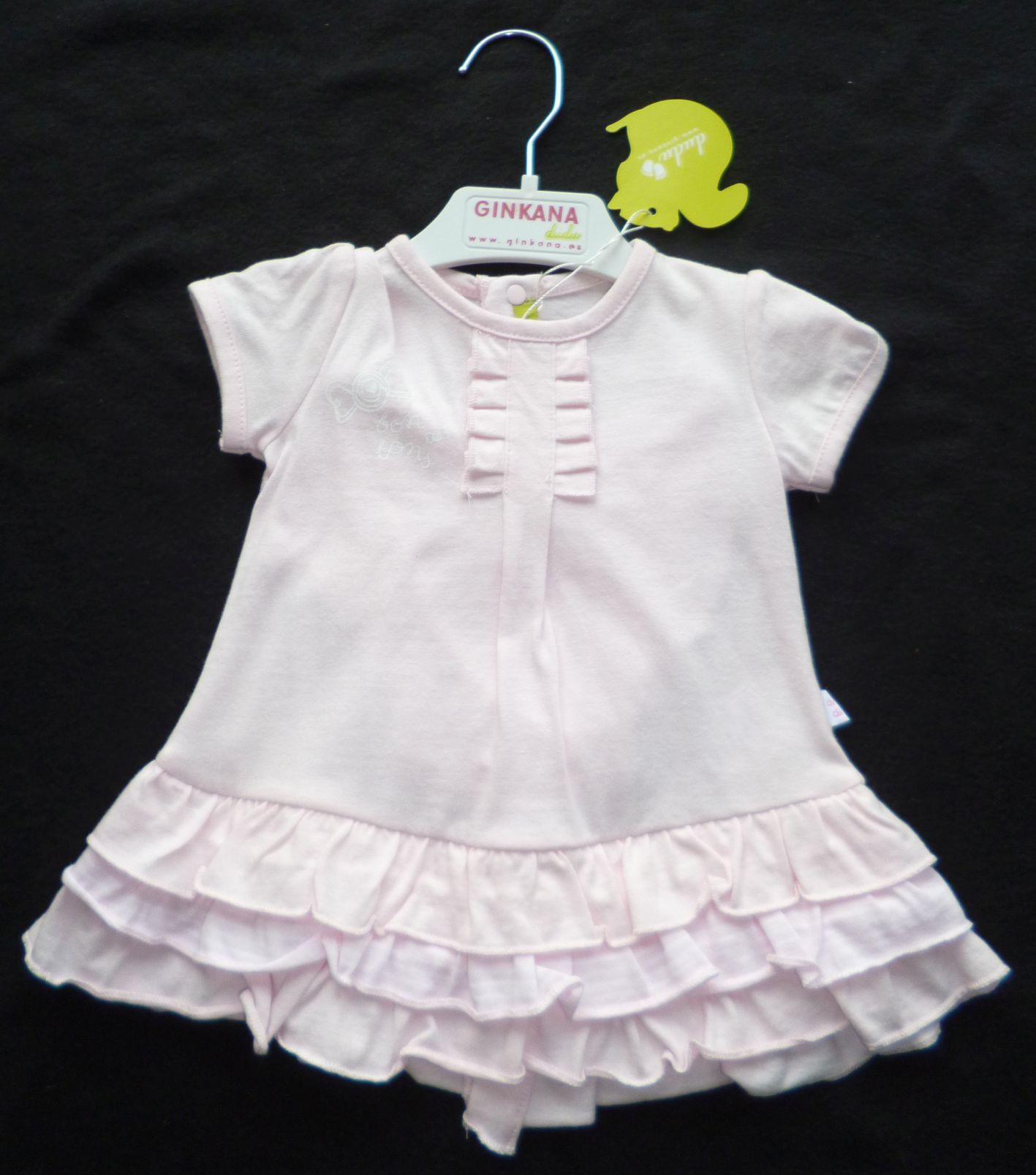 Ginkana 2tlg. Set aus Kleid und Höschen Gr. 59, Neuware mit Etikett
