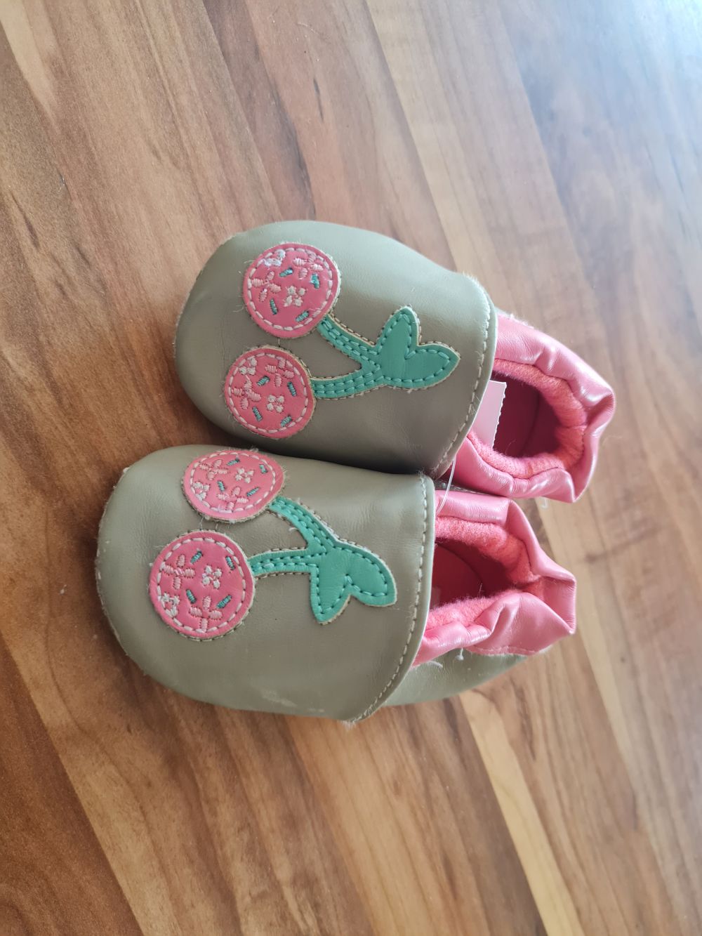 Krabbelschuhe, Gr. 56/62, Secondhand