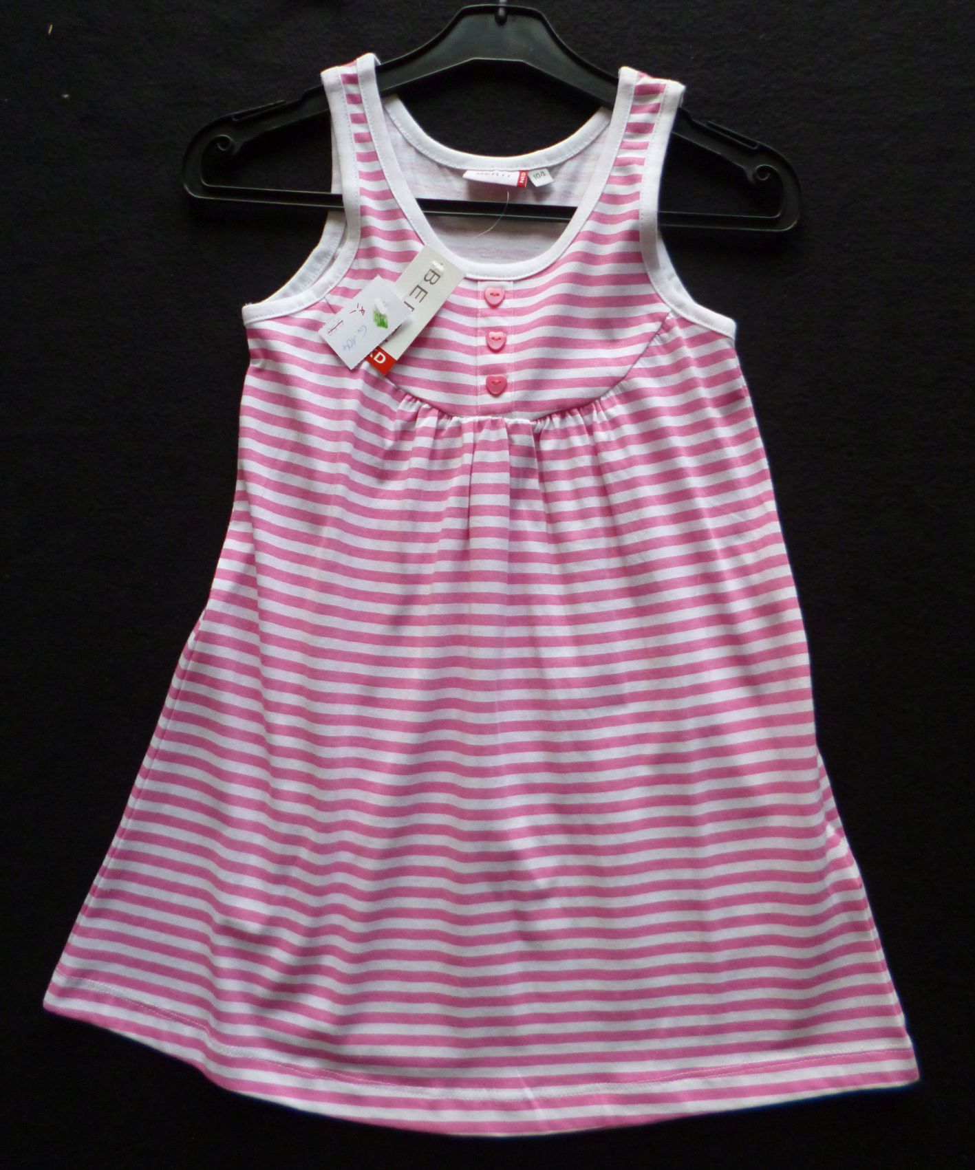 Kleid mit Streifen-Muster, Gr. 92, Neuware