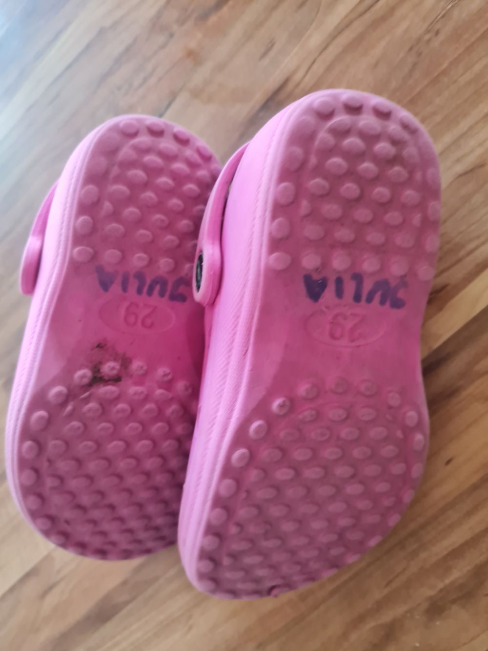 Clogs, pink, Gr. 29, Secondhand