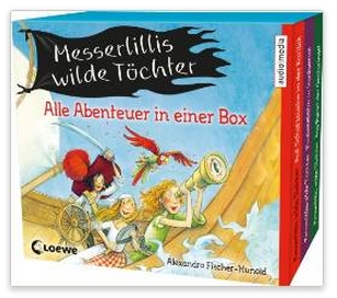 Messerlillis wilde Töchter. Alle Abenteuer in einer Box Audio-CD – Gekürzte Ausgabe, Neuware