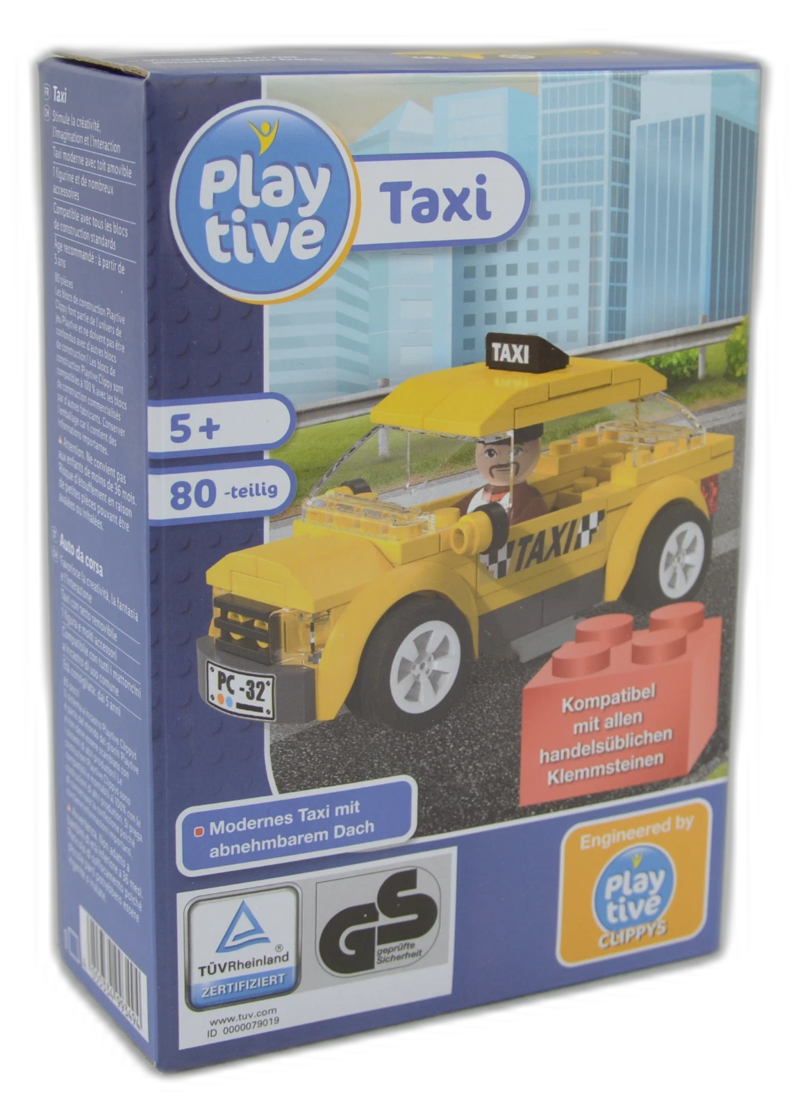 Playtive Clippys Set Taxi, Neuware