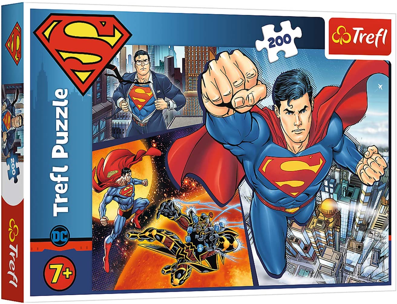 Trefl Puzzle, Superman - Held, 200 Teile, Neuware