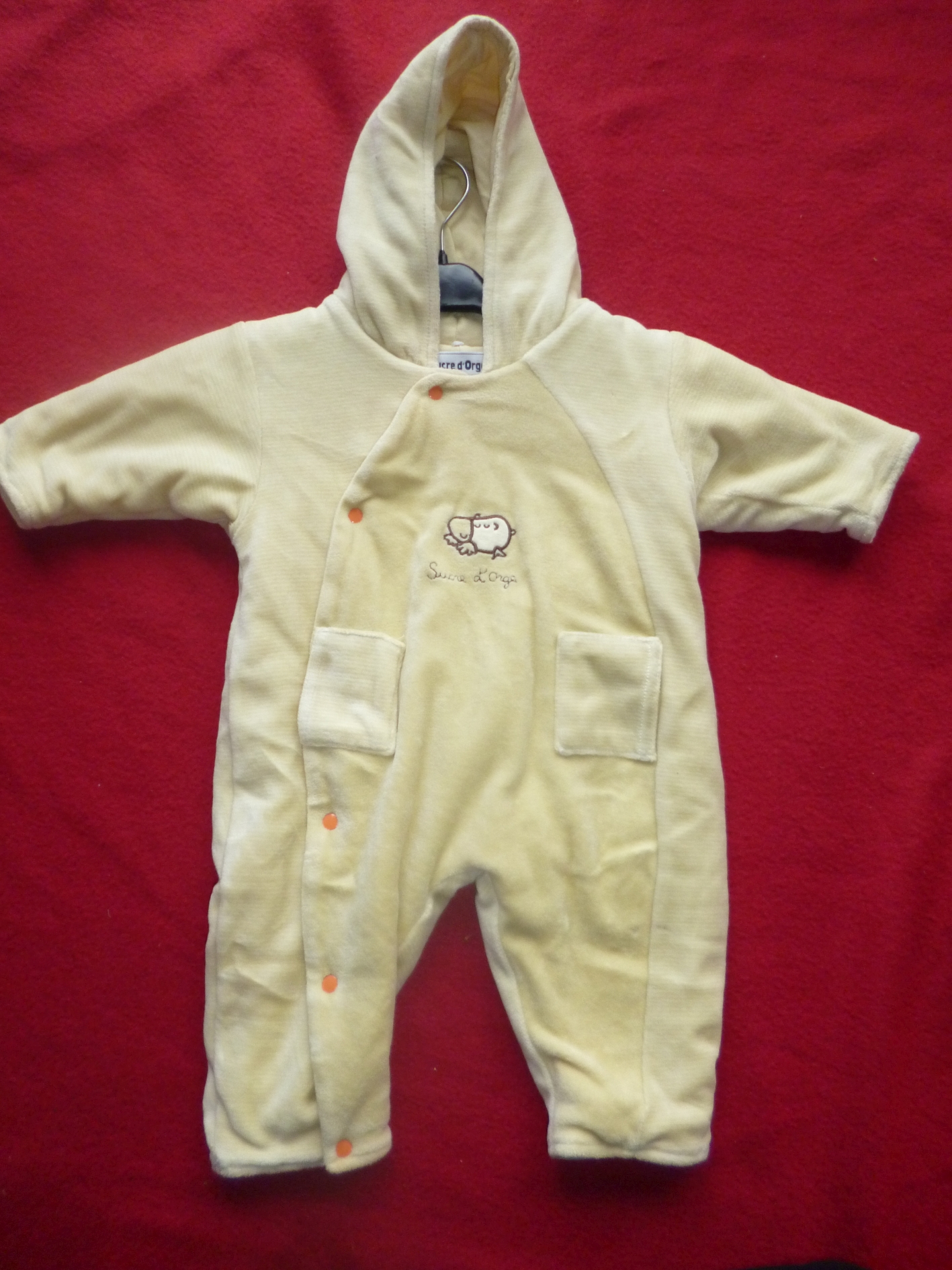Sucre d'Orge Kuscheliger Overall, Gr. 54, Secondhand