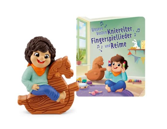 Tonies Content-Tonie Unsere besten Kniereiter, Fingerspiellieder und Reime, Neuware