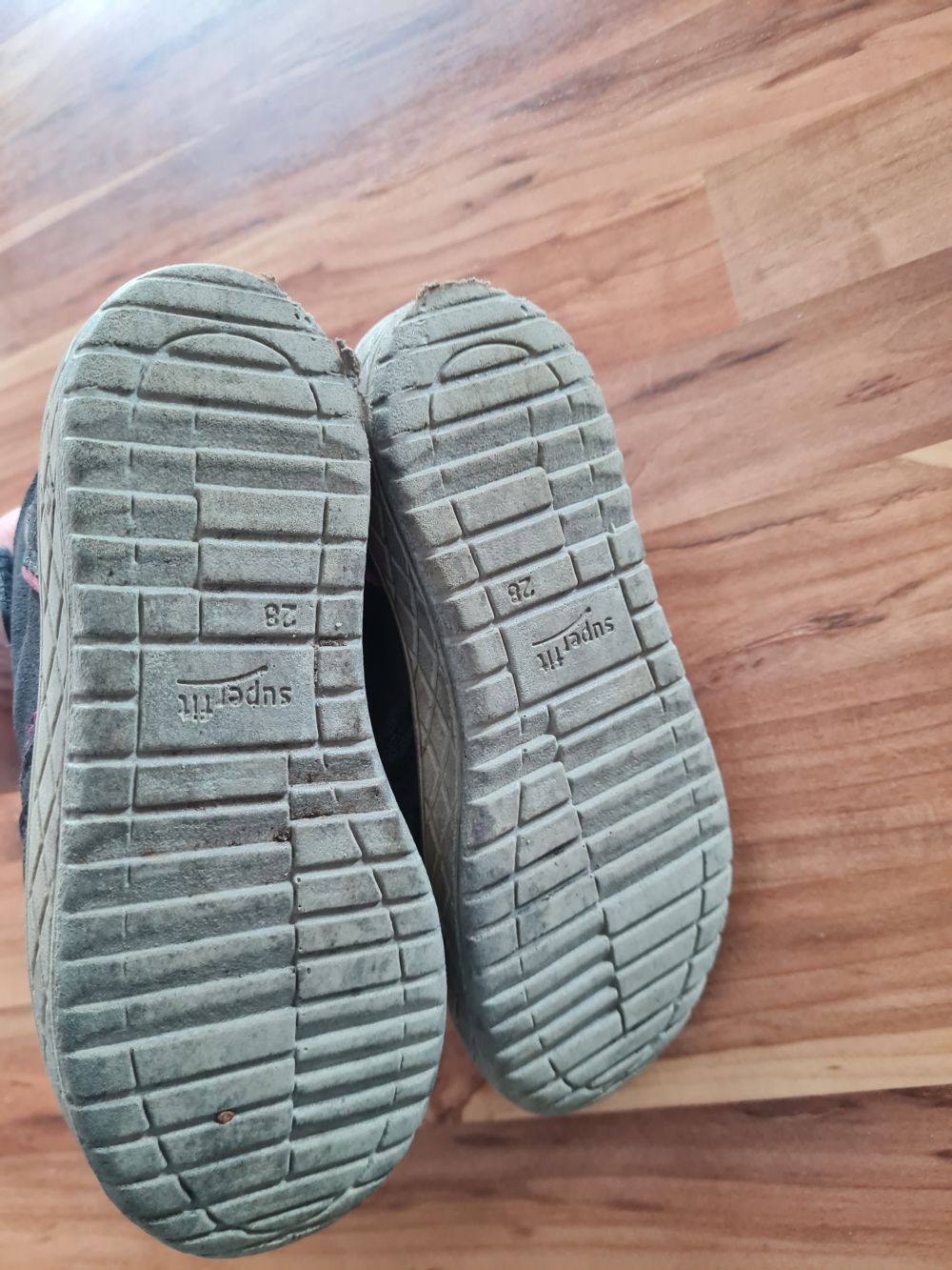 Superfit Schuhe, grau-pink, Gr. 28, Secondhand