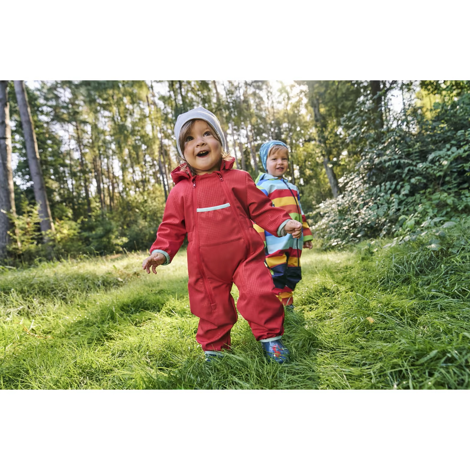 Jako-o Softshelloverall mit Microfleece, Tomatenrot, Gr. 68/74, Neuware mit Etikett