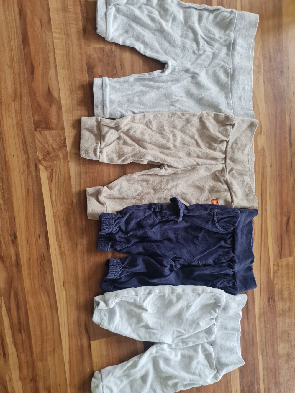 4 Leggins, Gr. 68, Secondhand