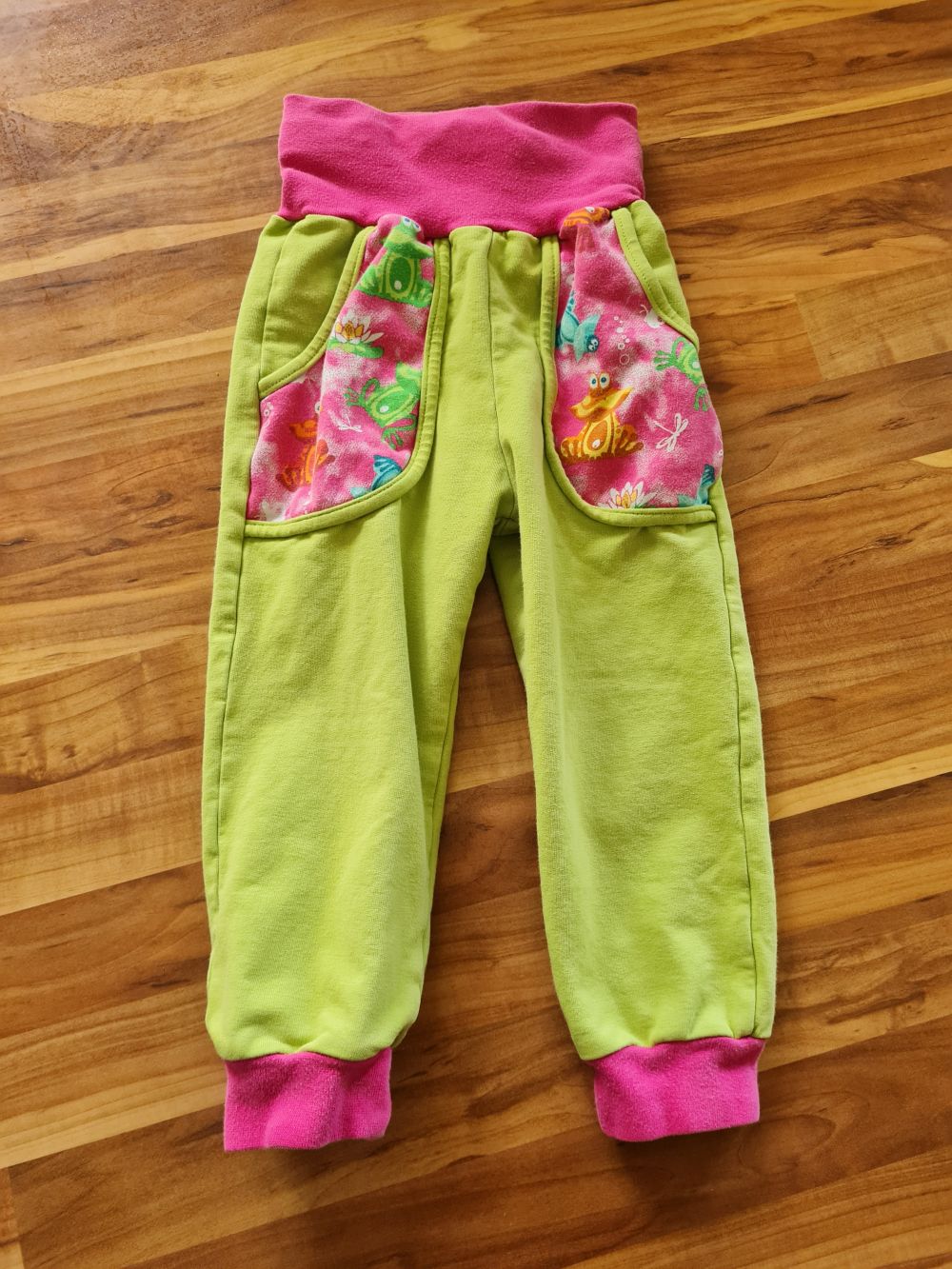 Babauba Mädchen-Hose, Gr. 92, Secondhand