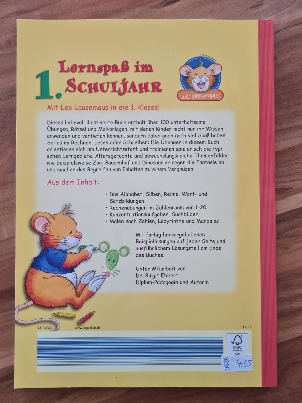 Leo Lausemaus - Lernspaß im 1. Schuljahr, Schreiben - Lesen - Rechnen - Rätseln - Malen, Neuware