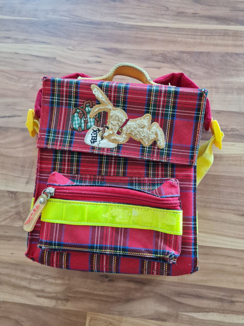 Kindergartentasche / kleiner Schulranzen "Hase Felix", Secondhand