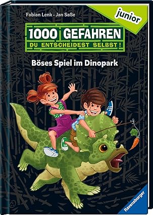 1000 Gefahren junior - Böses Spiel im Dinopark (Erstlesebuch mit "Entscheide selbst"-Prinzip für Kinder ab 7 Jahren) Gebundene Ausgabe, Neuware