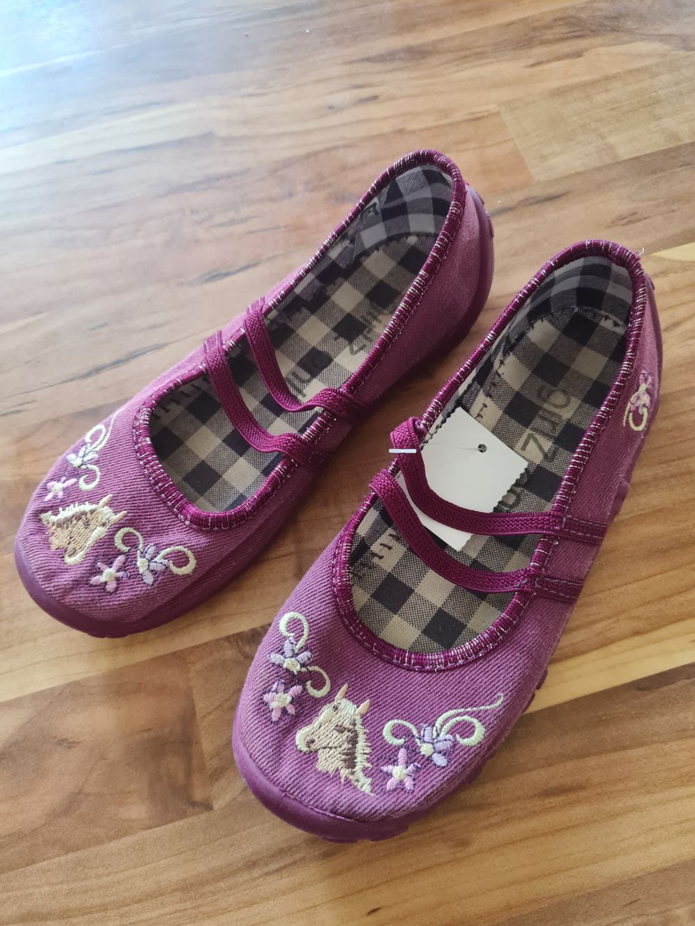 Hausschuhe für Mädchen, Gr. 31, Secondhand