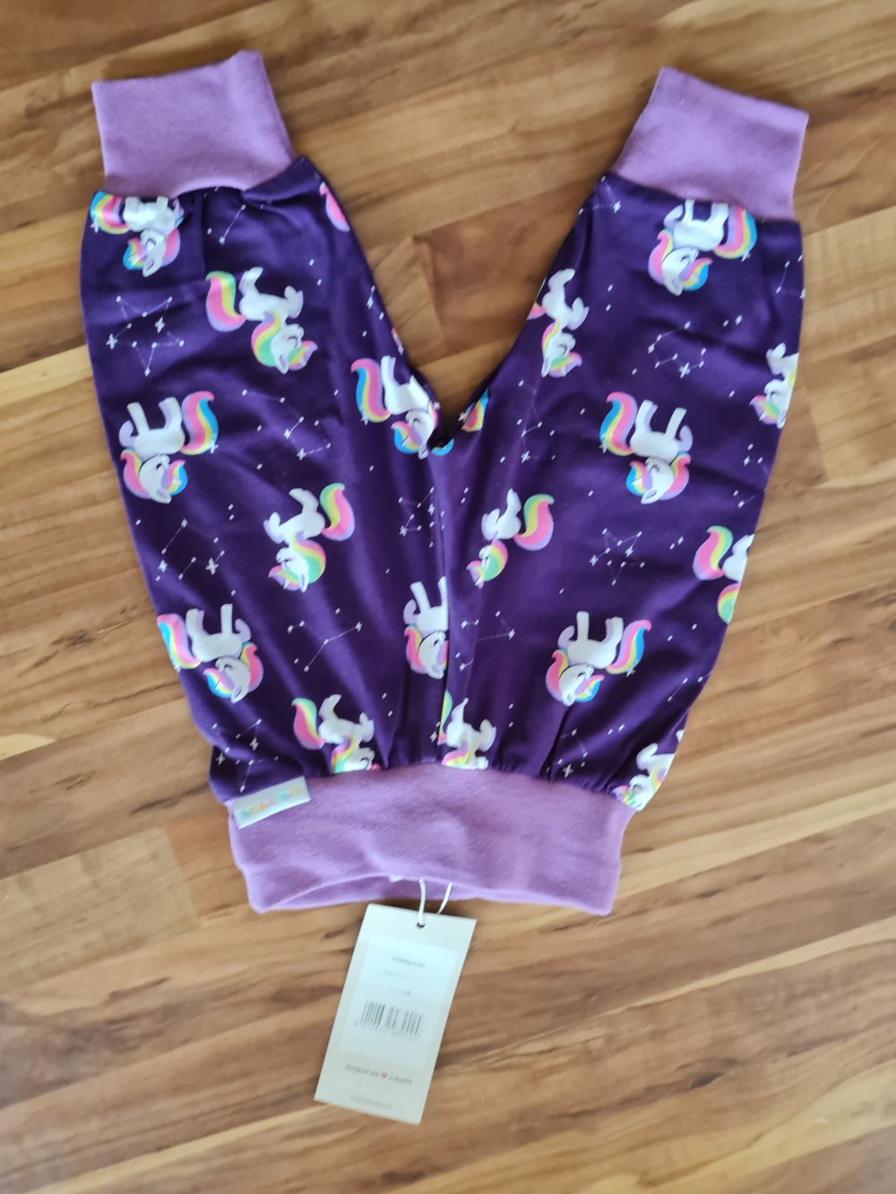 Babauba Widepants "GalaxyUnicorns", Gr. 62, Neuware mit Etikett