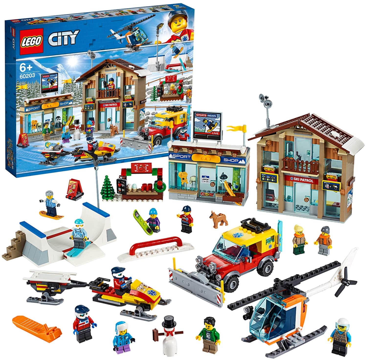 LEGO City 60203 Ski Resort, Neuware (EOL)