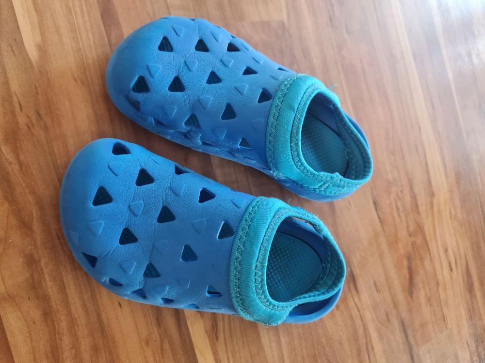 Clogs, blau, Gr. 28/29, Secondhand