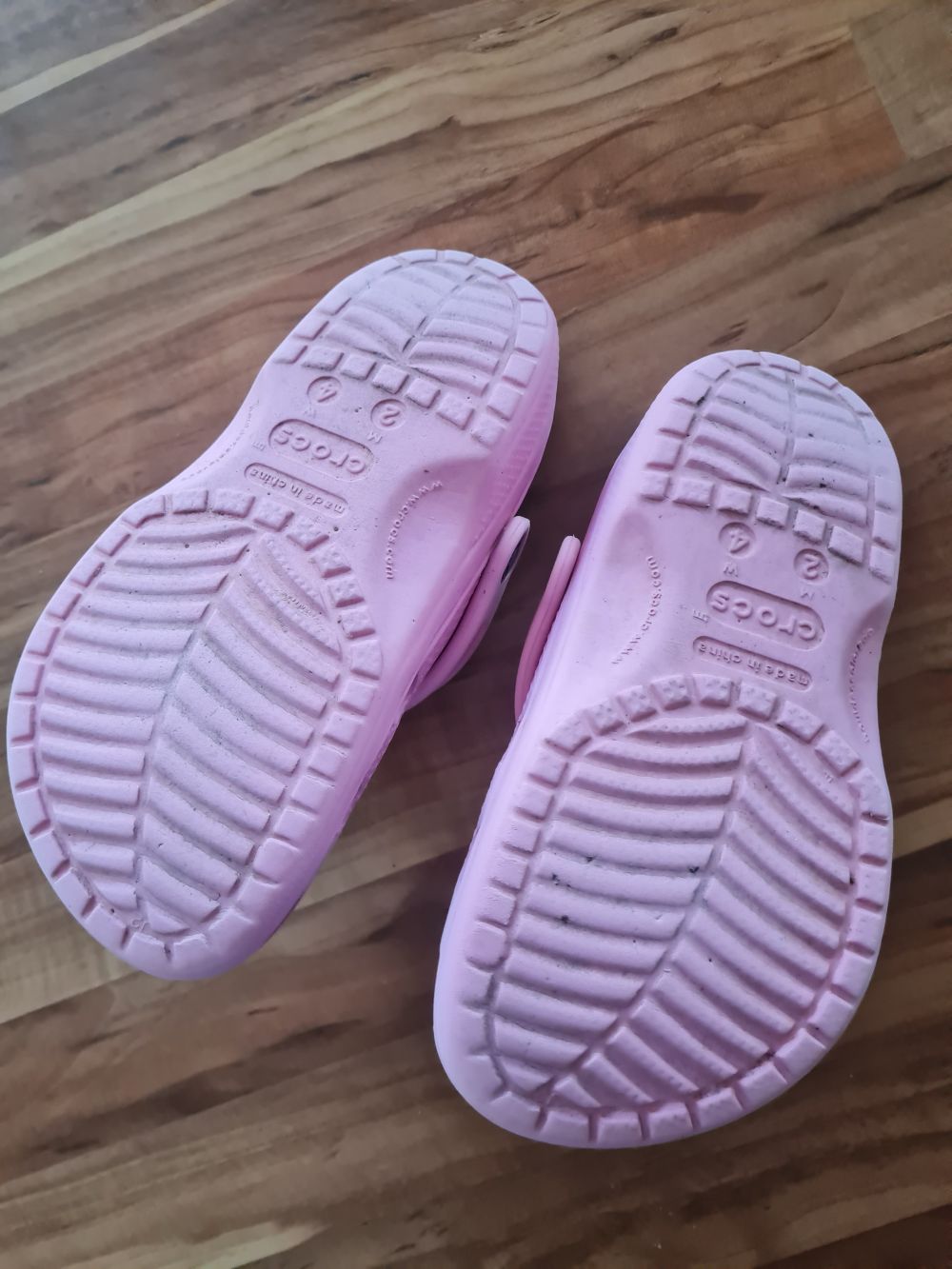Crocs, rosa, Gr. M2 W4 (Gr. 33-34), Secondhand