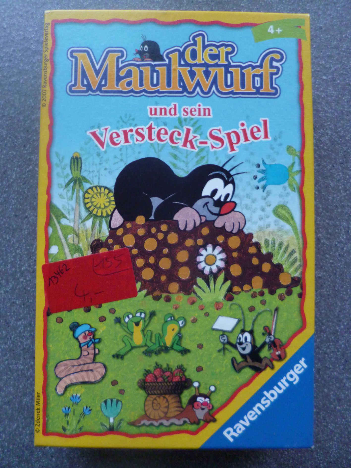 Der Maulwurf und sein Versteck-Spiel