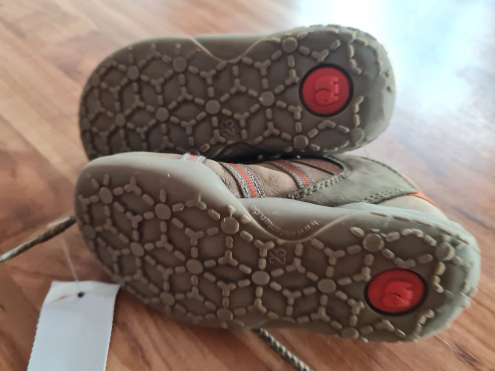 Elefanten Schuhe, braun-orange, Gr. 23, Secondhand