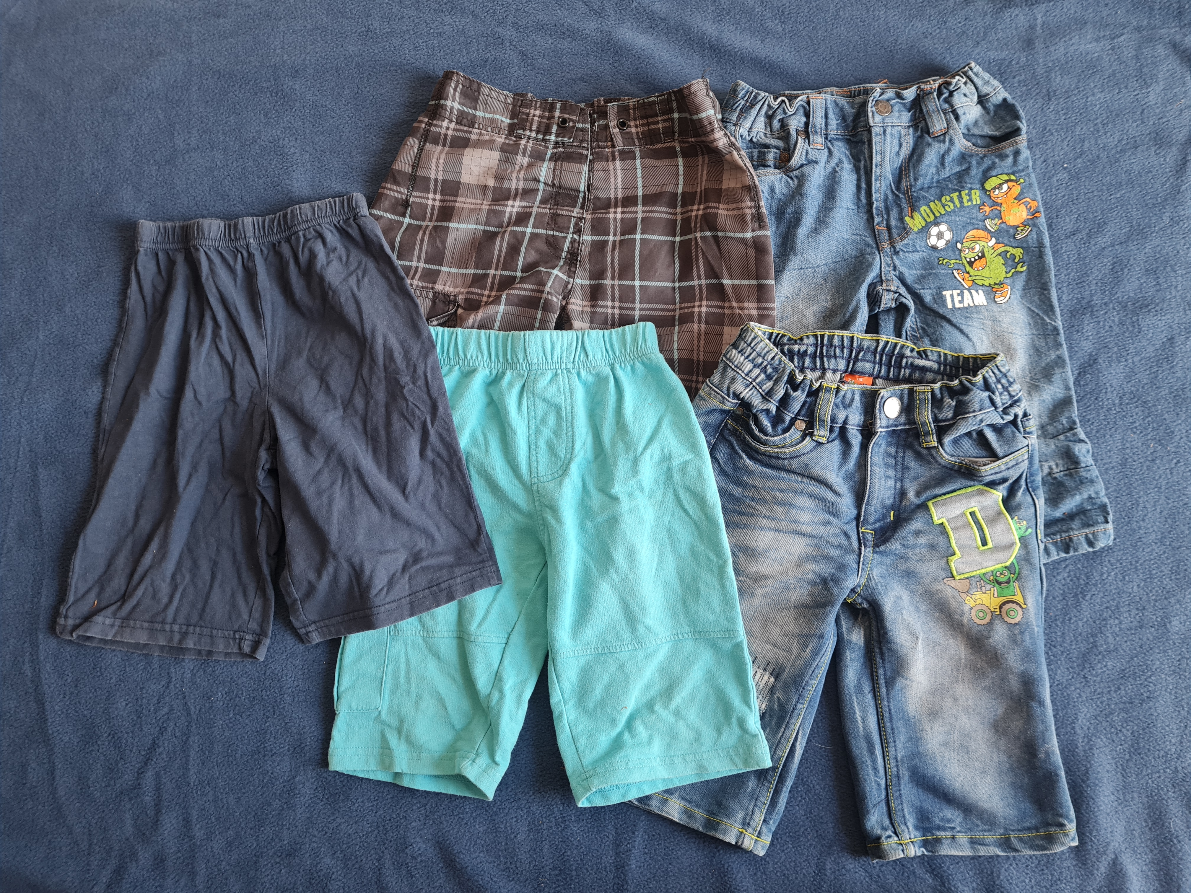 5 Kurze Hosen für Jungen, Gr. 116, Secondhand