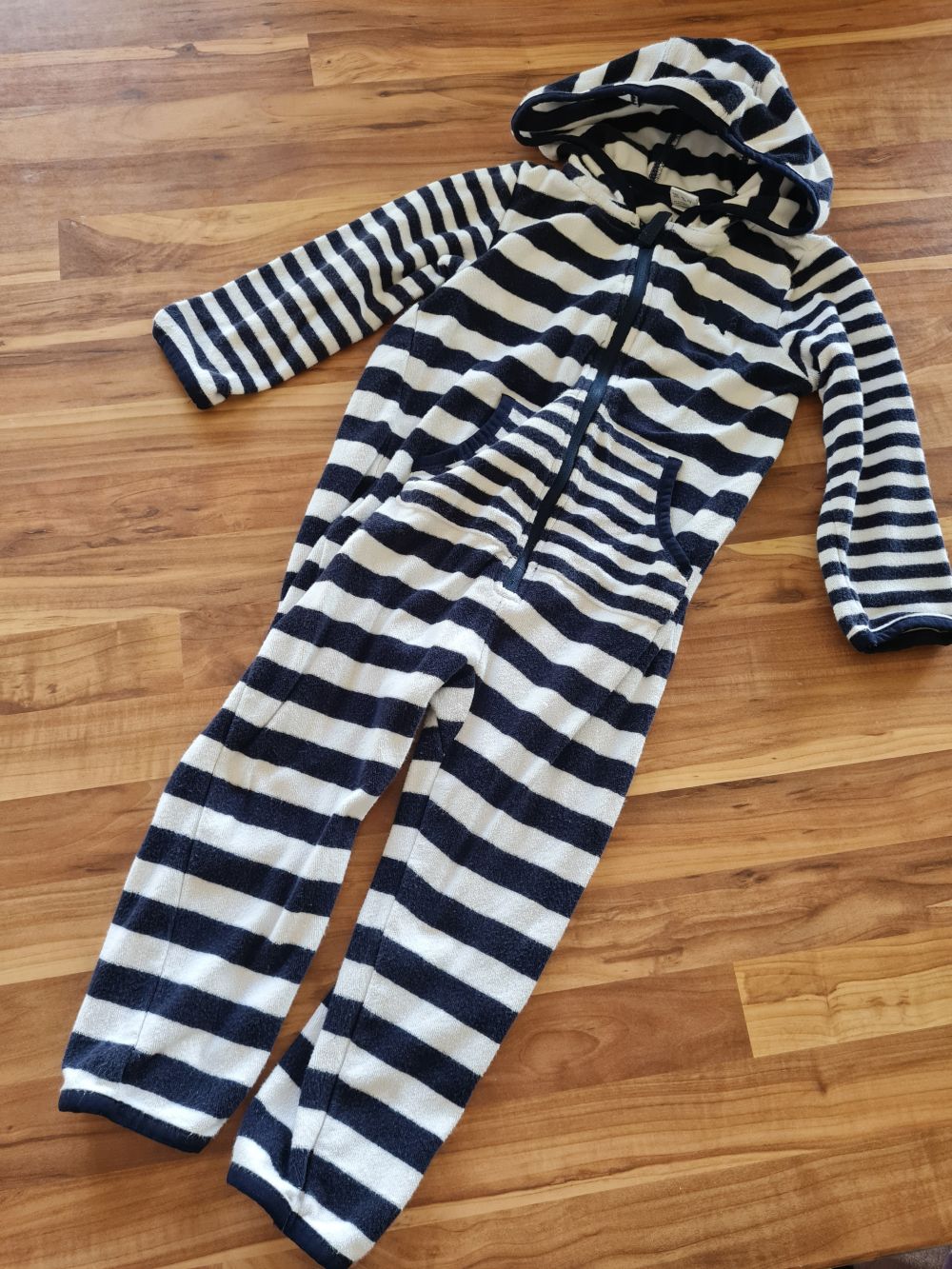 Topomini Kuschel Frottee Overall, Gr. 92, Secondhand