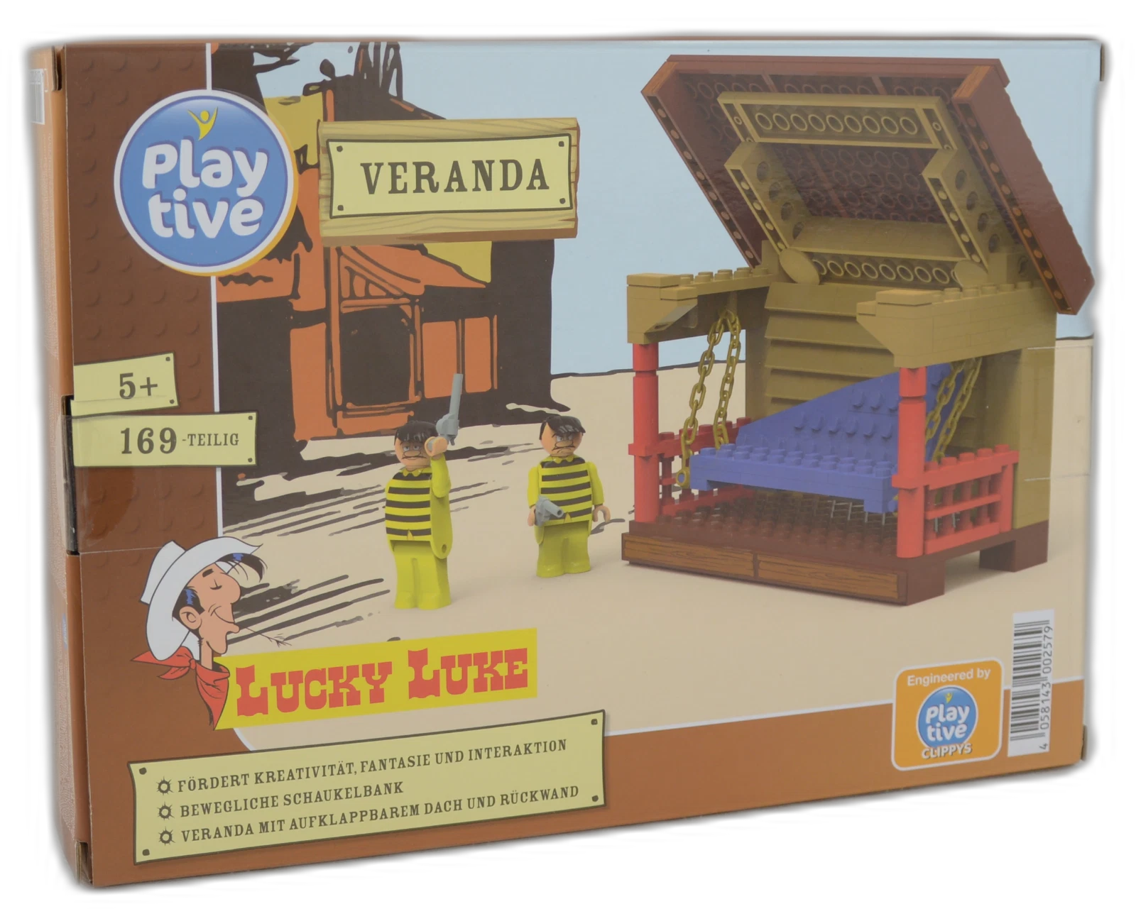 Playtive Clippys Set Lucky Luke "Veranda", Neuware