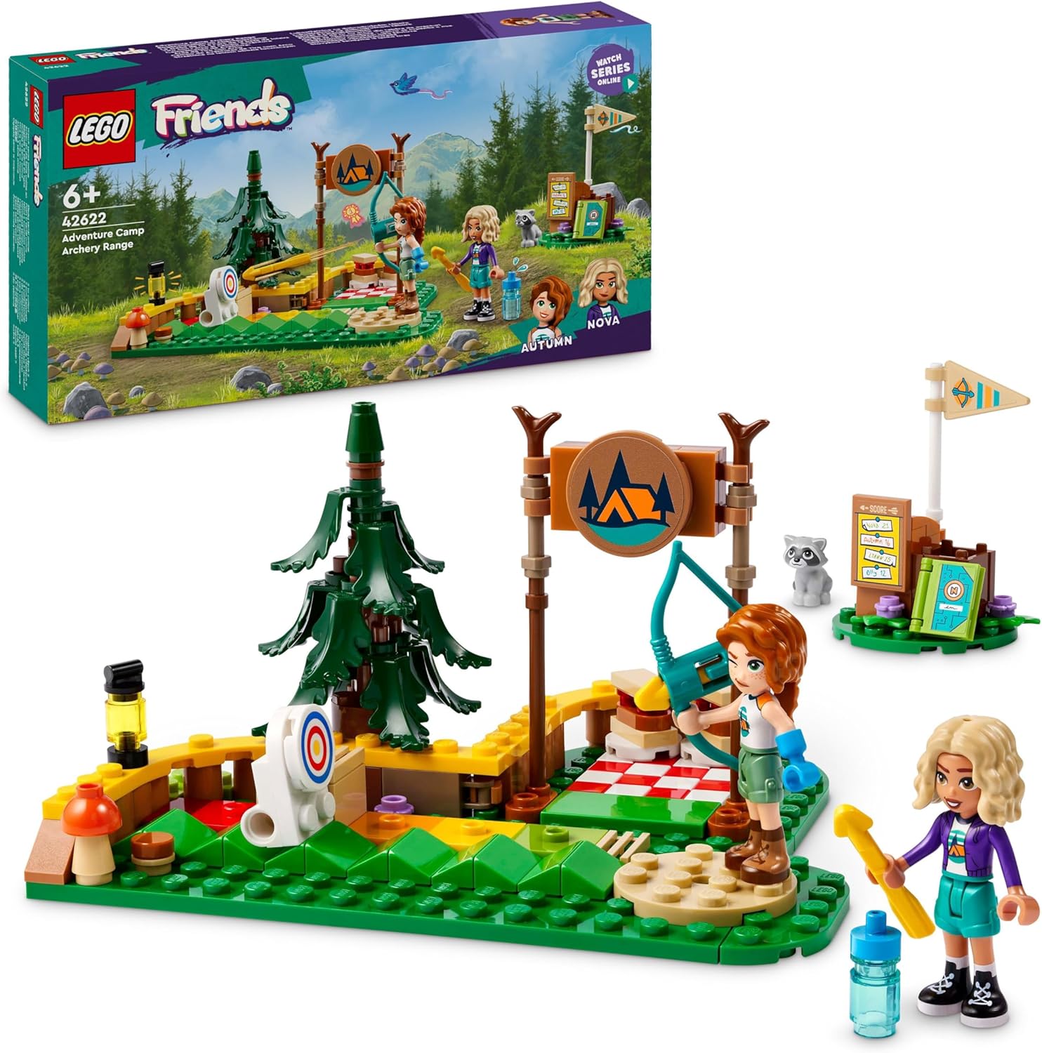 LEGO FRIENDS 42622 Bogenschießen im Abenteuercamp, Neuware