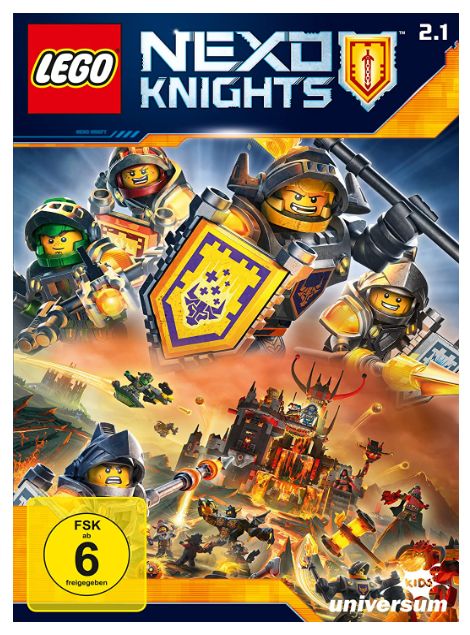LEGO NEXO KNIGHTS 2.1, DVD, Neuware