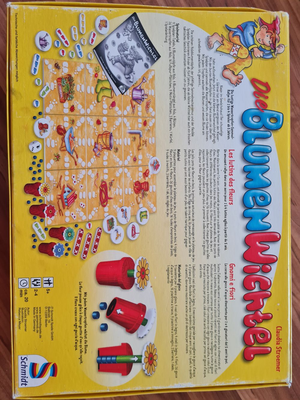 Die Blumenwichtel, Secondhand