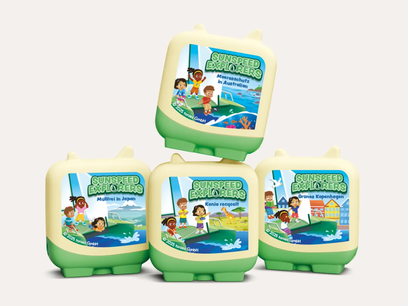 Tonies Clever Tonie Hörfigur Sunspeed Explorers - Set, Neuware