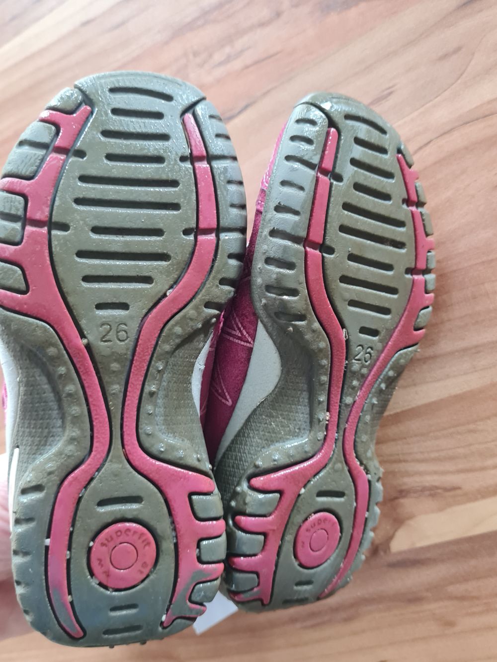 Superfit Schuhe, dunkelpink, Gr. 26, Secondhand