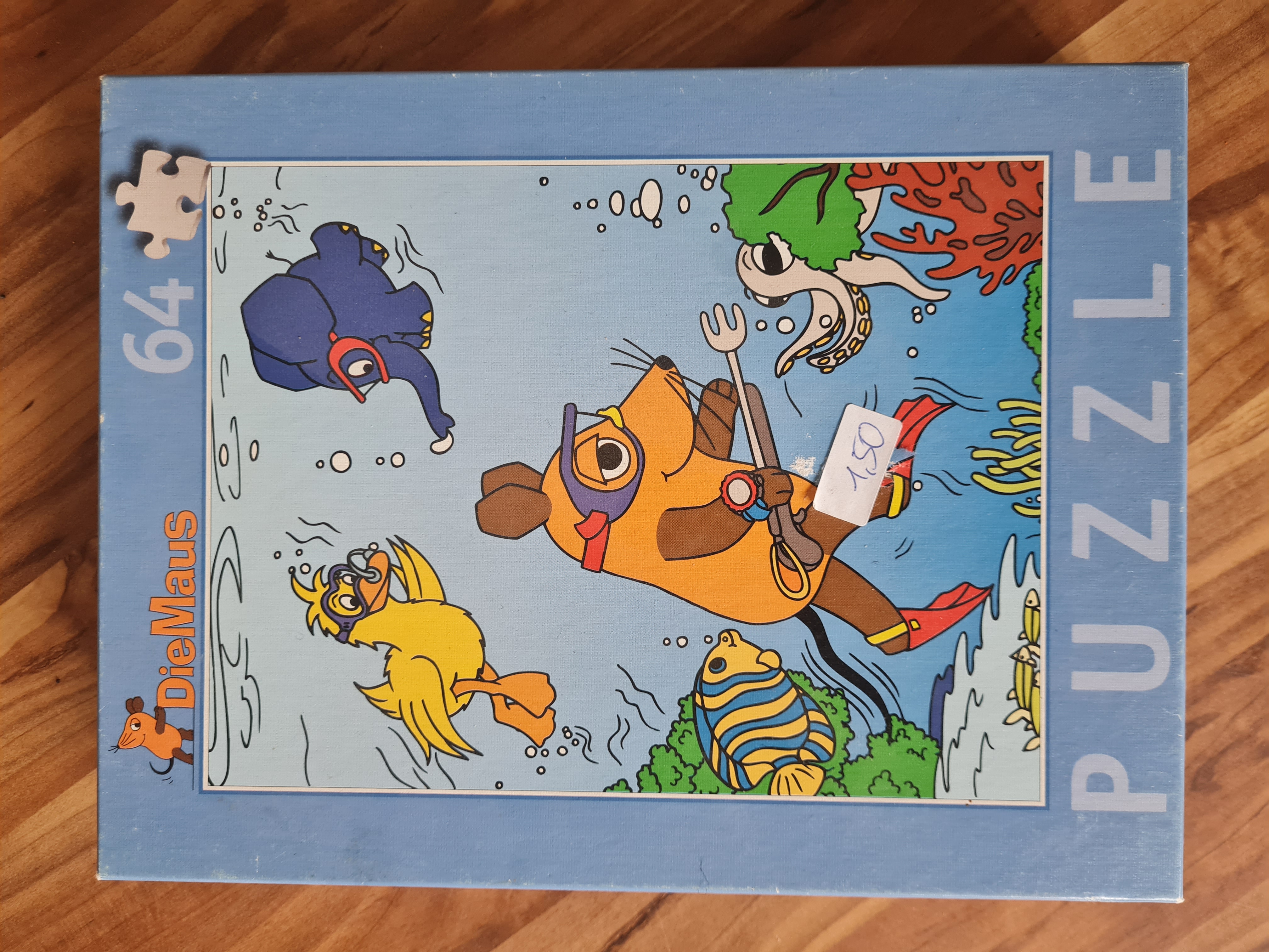 Die Maus Puzzle, 64 Teile
