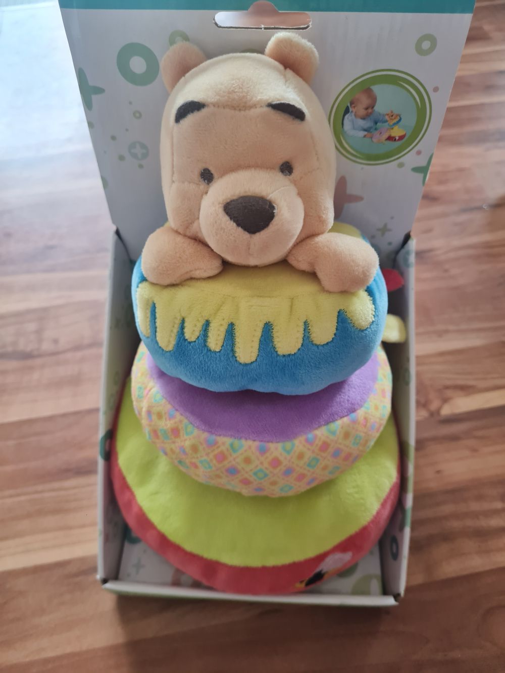 Plüschfigur "Disney Winnie The Pooh", Stapelpyramide, Neuware