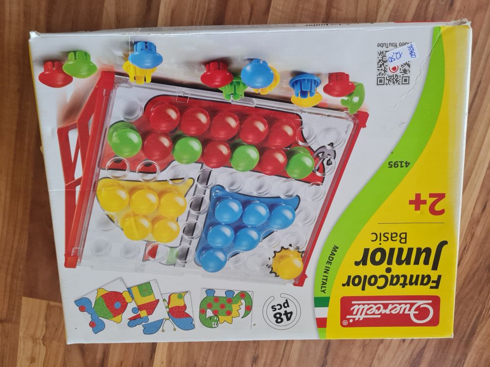 Quercetti 4195 - Fantacolor Junior Basic, Secondhand